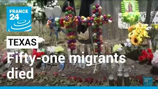 Texas migrant deaths: Suspected driver charged with human trafficking • FRANCE 24 English