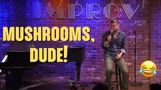 Theo Von Does Comedy While High on Mushrooms