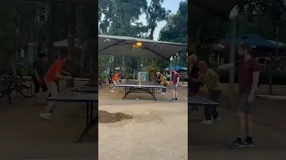 Ping Pong at Meir Park in Tel Aviv #shorts