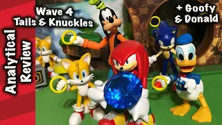 Wave 4 Tails & Knuckles + Goofy, Donald Analytical Review +Mystery Yoshi Egg.