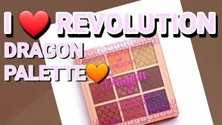 I Heart Revolution Dragon Palette Review!! My Opinion?!