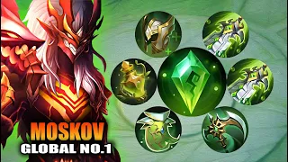 MOSKOV GREEN LANTERN BUILD!!! BEST MOSKOV BUG THAT CAN ONE SHOT ANYONE!!!