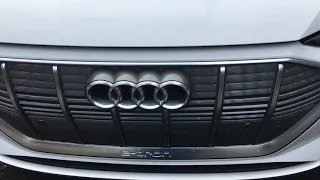 2021 Audi e-tron Quattro trunk and frunk