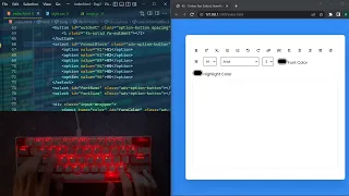 ASMR Programming - JavaScript Text Editor - No Talking