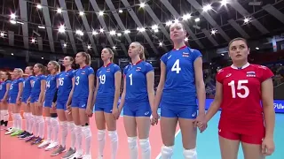 Women's VNL 2018: Germany v Russia - Full Match (Week 2, Match 43)
