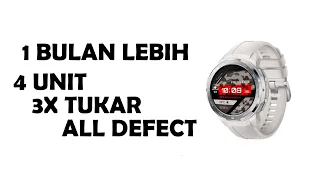 Good Bye Honor Watch GS Pro, Akhirnya...Setelah 1 Bulan Lebih Berjuang