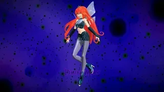 【MMD】Winx Club ☆Magic Winx NICK☆ Dark Bloom Transformation「FANMADE」