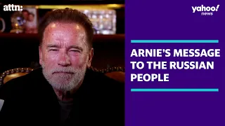 Arnold Schwarzenegger's message to the Russian people | Yahoo Australia