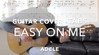 Easy On Me - Adele - Guitar Cover - TAB