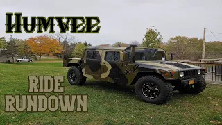 Humvee Ride Rundown Hummer H1 Review Test Drive 4x4 Offroad Military Surplus