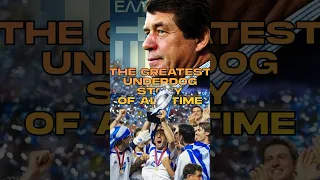 The Greatest Underdog Story in Football! #Euros #Greece