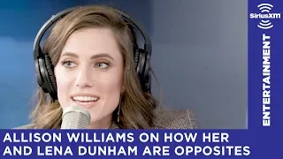Allison Williams on Lena Dunham's constant apologizing