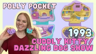 TOY TOUR: 1993 Cuddly Kitty and Dazzling Dog Show (Pet Parade) | Vintage Polly Pocket Collection