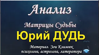 Юрий #ДУДЬ Матрица Анализ личности