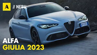 Alfa Romeo GIULIA 2023 | Ecco i fari FULL LED. Meglio tardi che mai?