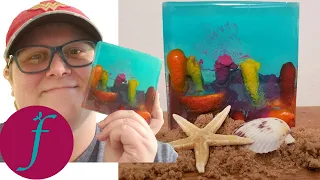 Melted Crayon Epoxy Resin - Making art from melted crayons and epoxy resin