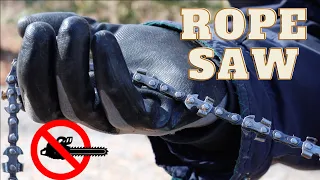 AWESOME Rope Chain Saw