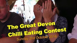 Chilli Eating Contest | Great Devon Chilli Challenge | Sunday 2nd October 2016