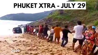 Truck goes swimming! Rising sea temperatures cause of more turtle nests? || July 29