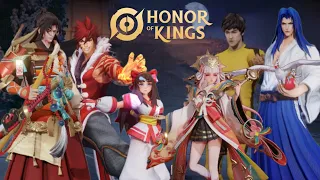 Semua hero Dan skin-nya dari game Honor of king 2024 part 6