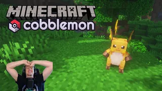 Donnerwetter, ein Donnerstein! Hallo Raichu! - Let's Play Minecraft Cobblemon #060 (Deutsch/German)