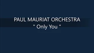 PAUL MAURIAT   Only You