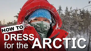 HOW TO STAY WARM in EXTREME COLD | DRESS for ARCTIC WINTER WEATHER