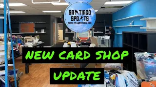 NEW CARD SHOP UPDATE , WE’RE MOVING ! AND OLD BRIDGE CARD SHOW VLOG !