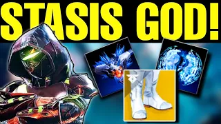 this new hunter build will make you the KING OF STASIS! destiny 2 hunter build