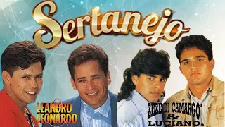 ZEZÉ DI CAMARGO E LUCIANO, LEANDRO E LEONARDO MELHORES MÚSICAS HISTÓRIAS pt33 SUCESSOS LUSOFONIA