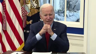 President Joe Biden delivers remarks on omicron-driven Covid outbreak