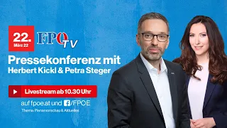 FPÖ-Pressekonferenz mit Herbert Kickl zur aktuellen politischen Lage!