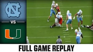 North Carolina vs. Miami Full Game | 2022 ACC Football