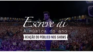 Luan Santana - Escreve aí - O público cantando a música (Ao vivo)