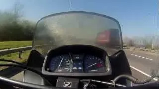 Honda Transalp XL600V acceleration 0-100 km/h