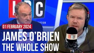 Ed Davey: "I'm sorry" | James O'Brien - The Whole Show | LBC