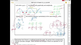 IB Math AA SL Section 12_3 (1/5): Domain Restrictions on Trig Equations