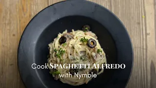 Cooking Robot makes Spaghetti Alfredo | Nymble