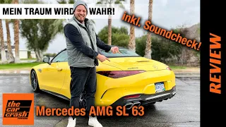Mercedes AMG SL 63 im Test (2022) Mein größter Cabrio-Traum wird wahr! Fahrbericht | Review | Sound