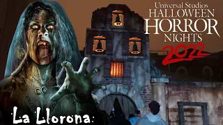 LA LLORONA POV NEW Halloween Horror Nights 2022 Universal Studios Hollywood hhn