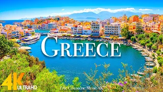 Greece 4K - Scenic Relaxation Film With Epic Cinematic Music - 4K Video UHD