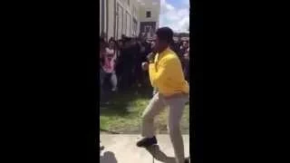 Extremely graphic high school fight... {PRANK}