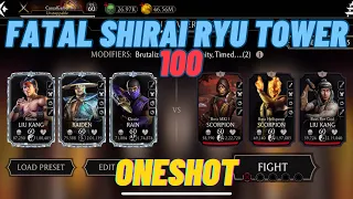 Fatal Shirai Ryu Tower 100 | MK Mobile