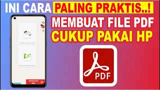 Cara Membuat File PDF di HP Tanpa Aplikasi Tambahan | Mengubah Foto Jadi PDF