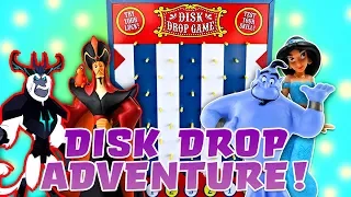 Disney Aladdin & My Little Pony Disk Drop Game Adventure! W/ Jasmine, Genie and Twilight Sparkle