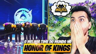 Como o MELHOR TIME do MUNDO Joga HOK? Wolves Top 1 MUNDIAL