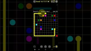 How To Solve Flow Free Extreme Pack 2 Level 16 11x11 Harder Board Walk Through Solution Walkthrough