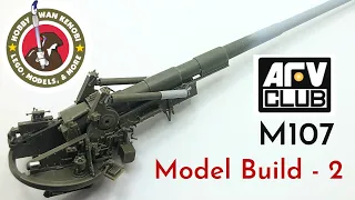 Plastic Scale Model Build - AFV Club M107 - 1/35 - Part 2, Scratch-building and Construction.