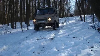 ЛУАЗ VS УАЗ VS ГАЗ-69 VS НИВА. Winter OFFROAD 4x4 The Best Soviet  Offroaders)