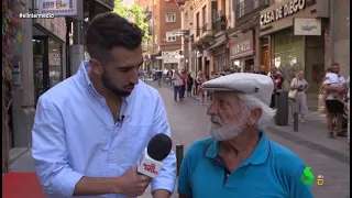 El cabreo de un señor cuando Isma Juárez le nombra el cambio climático - El Intermedio